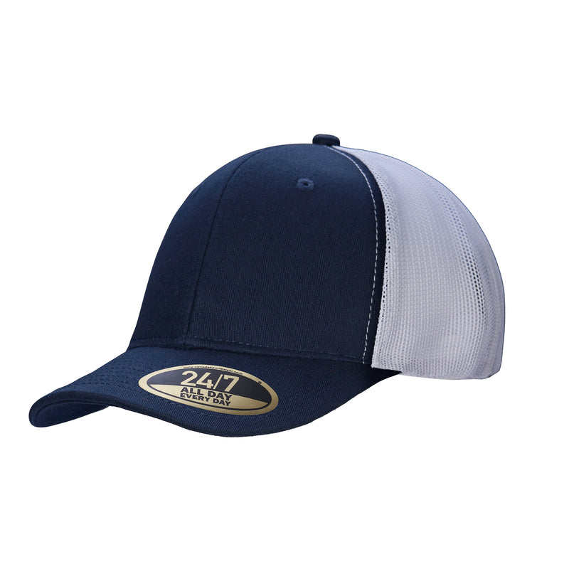 Chargez l'image dans la visionneuse de la galerie, H08205 - Trucker - Casquette de Camionneur 24/7 avec Bride D’Ajustement