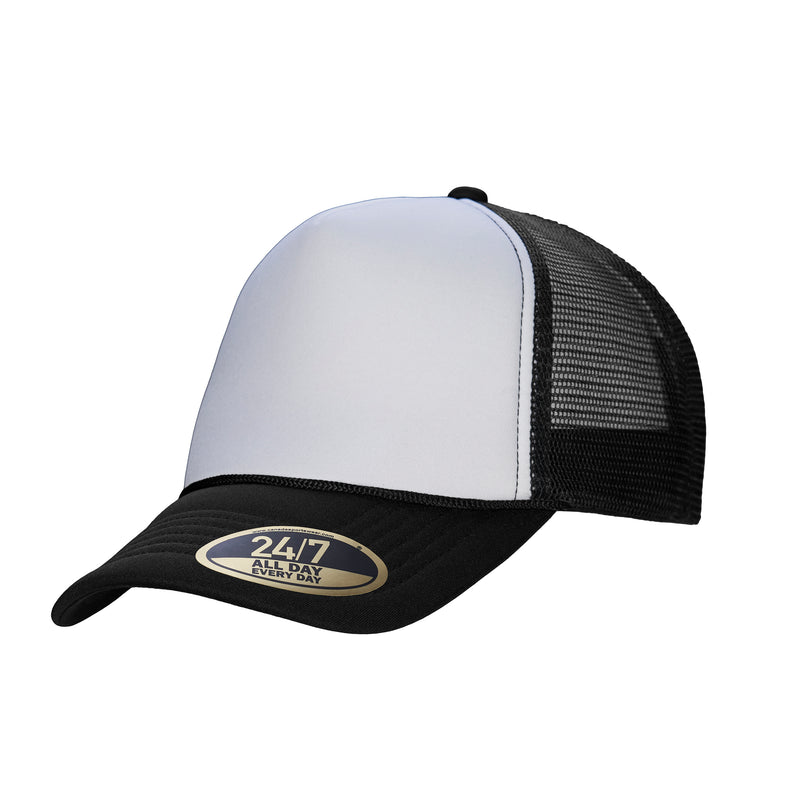 Chargez l'image dans la visionneuse de la galerie, H08210 - Retro - Casquette de Camionneur à 5 Panneaux en Mousse avec Bride D’Ajustement