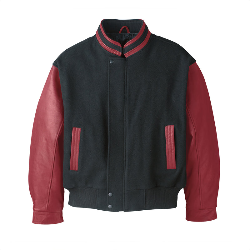 Load image into Gallery viewer, L00227 - Graduate - DISCONTINUED Men's Melton & Leather Insulated Jacket