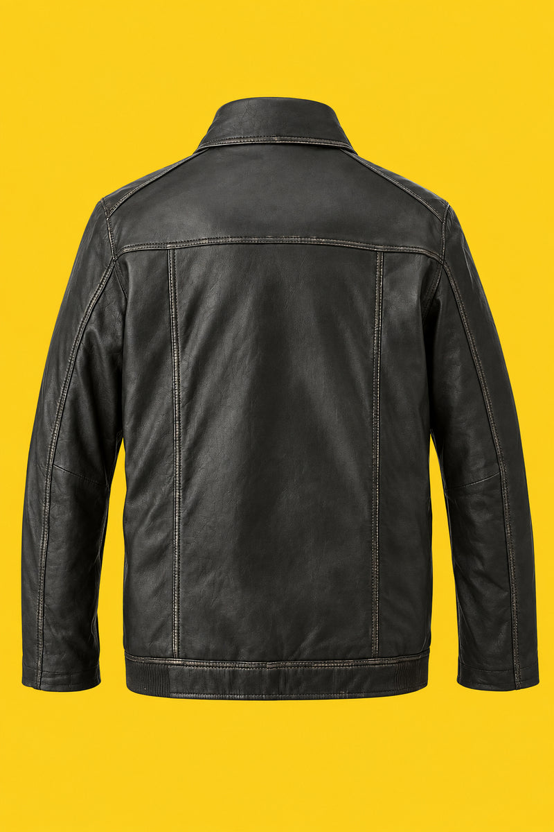 Chargez l'image dans la visionneuse de la galerie, L00480 - DISCONTINUED - Insulated Lamb Leather Jacket