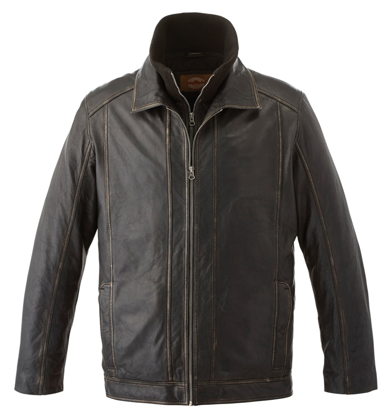 Load image into Gallery viewer, L00480 - DISCONTINUED - Insulated Lamb Leather Jacket