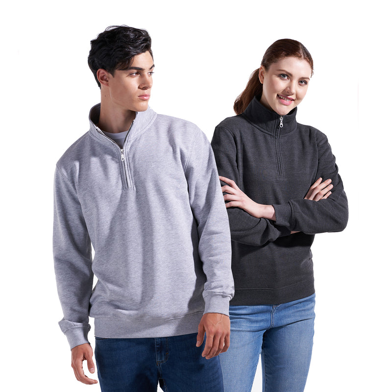 Load image into Gallery viewer, L00545 - Flux - 1/4 Zip Sweatshirt