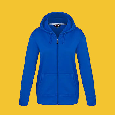 Load image into Gallery viewer, L00668 - Cypress Creek - Ladies Polyester Full-Zip Hooded Sweatshirt