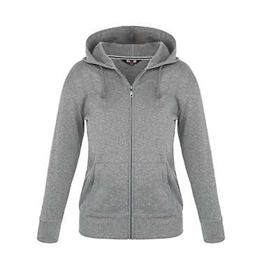 L00668 - Cypress Creek - Ladies Polyester Full-Zip Hooded Sweatshirt