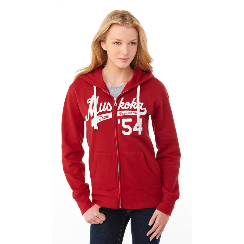 Load image into Gallery viewer, L00671 - Lakeview - Ladies Full-Zip Hooded Sweatshirt