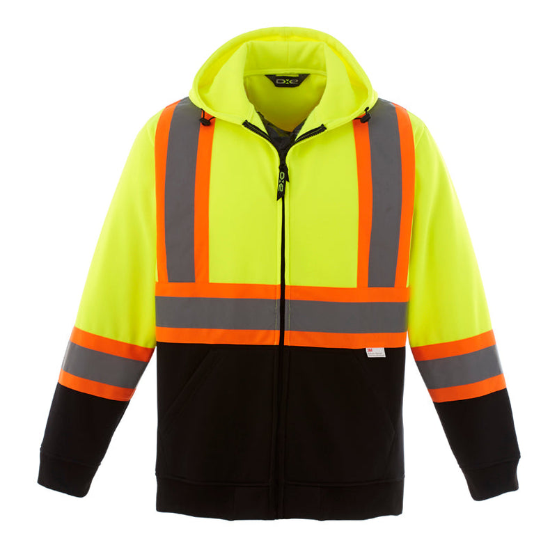 Load image into Gallery viewer, L00682 - Freedom - Hi-Vis Full Zip Hooded Sweatshirt