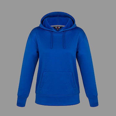 Load image into Gallery viewer, L00688 - Palm Aire - DISCONTINUED Ladies Polyester Pullover Hooded Sweatshirt