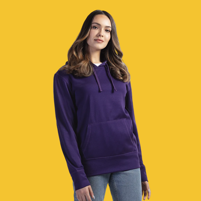 Load image into Gallery viewer, L00688 - Palm Aire - Ladies Polyester Pullover Hooded Sweatshirt