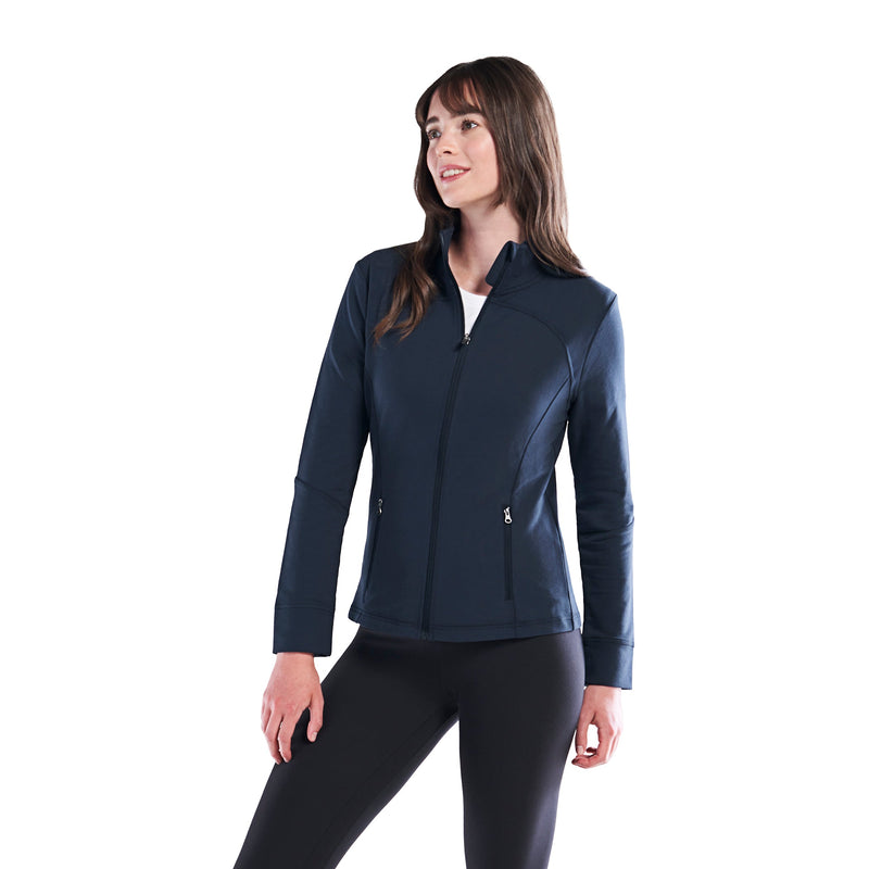 Load image into Gallery viewer, L00851 - Adventurer - Ladies French Terry Performance Full Zip Sweatshirt