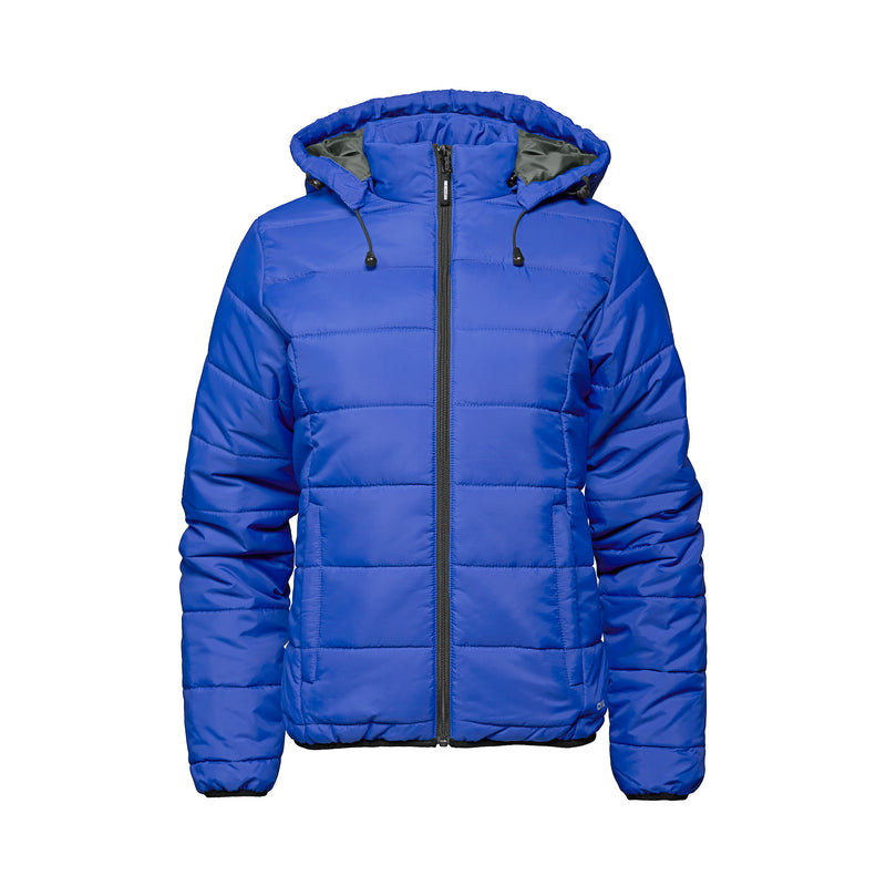 Load image into Gallery viewer, L00981 - Glacial - Ladies Puffy Jacket With Detachable Hood