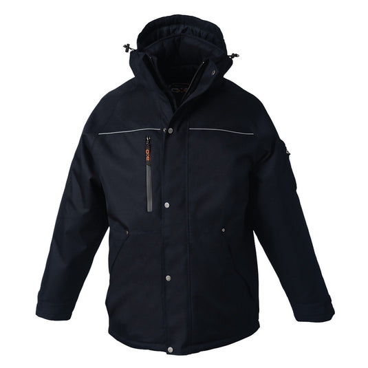 L01100 - Defender - Parka Isolée Robuste avec Capuchon Amovible