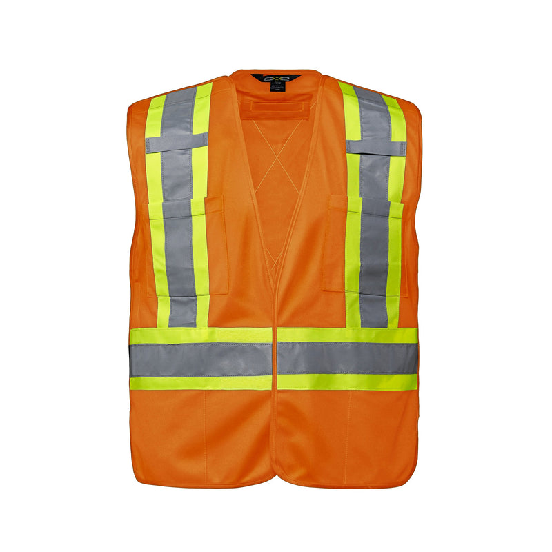 Load image into Gallery viewer, L01145 - Vanguard - Tricot Hi-Vis 5 Point Tear-Away Vest - Dual Sized