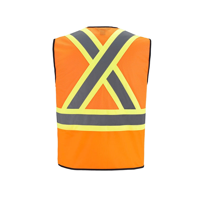 Load image into Gallery viewer, L01150 - Scout - Adult Tricot Hi-Vis Zipper Front Vest
