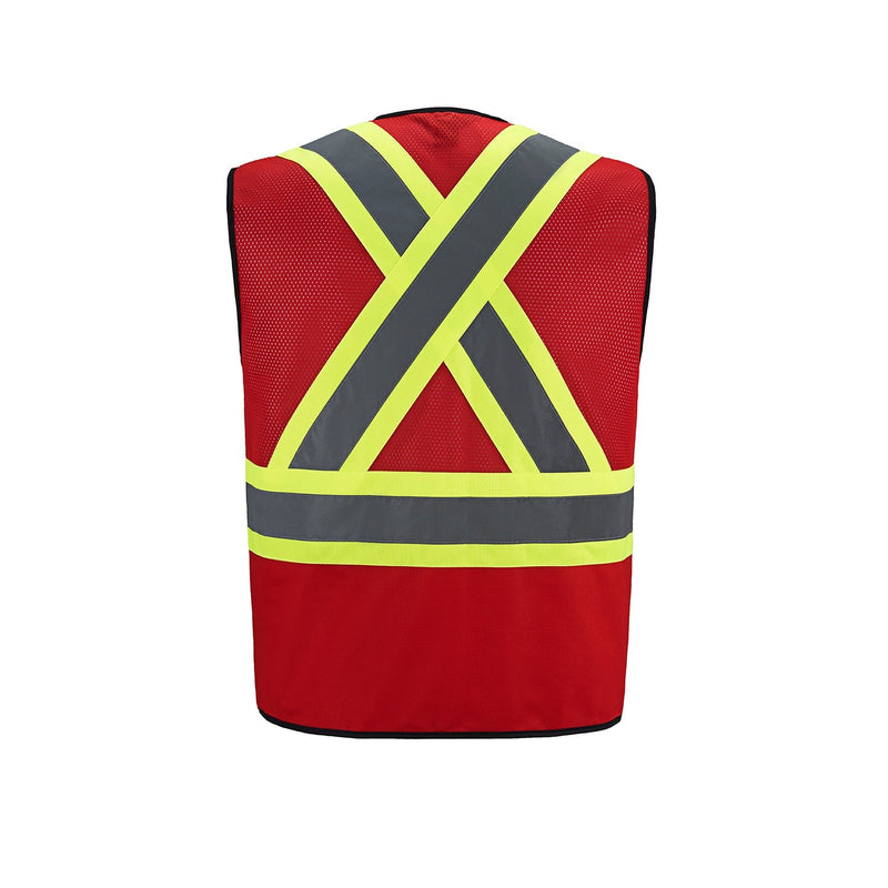 Load image into Gallery viewer, L01150 - Scout - Adult Tricot Hi-Vis Zipper Front Vest
