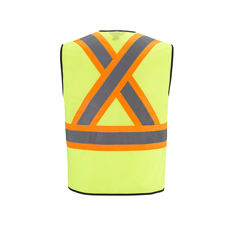 Load image into Gallery viewer, L01150 - Scout - Adult Tricot Hi-Vis Zipper Front Vest