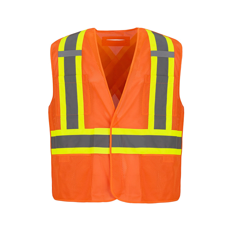 Load image into Gallery viewer, L01155 - Sentinel - Mesh Hi-Vis 5 Point Tear-away Vest - Dual Sized