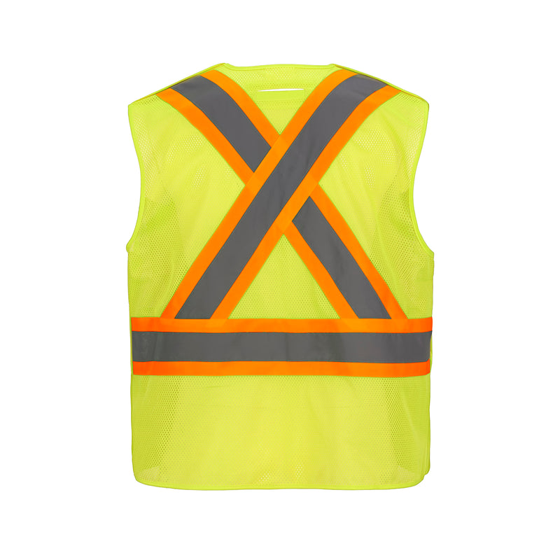Load image into Gallery viewer, L01155 - Sentinel - Mesh Hi-Vis 5 Point Tear-away Vest - Dual Sized