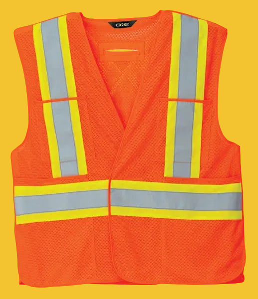 Load image into Gallery viewer, L01160 - Guardian - DISCONTINUED - Mesh Hi-Vis 5 Point Tear Away Vest - Dual Sized