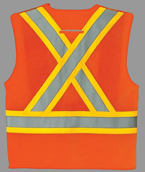 Load image into Gallery viewer, L01160 - Guardian - DISCONTINUED - Mesh Hi-Vis 5 Point Tear Away Vest - Dual Sized
