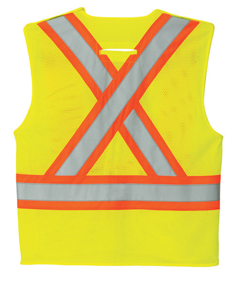 Load image into Gallery viewer, L01160 - Guardian - Mesh Hi-Vis 5 Point Tear Away Vest - Dual Sized