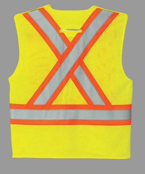 Load image into Gallery viewer, L01160 - Guardian - DISCONTINUED - Mesh Hi-Vis 5 Point Tear Away Vest - Dual Sized