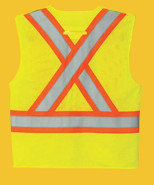 Load image into Gallery viewer, L01160 - Guardian - DISCONTINUED - Mesh Hi-Vis 5 Point Tear Away Vest - Dual Sized