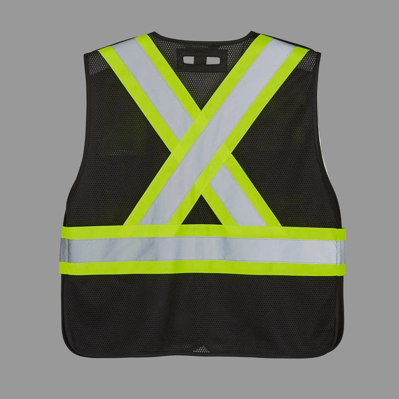 Load image into Gallery viewer, L01180 - Patrol - DISCONTINUED - Mesh Hi-Vis 5 Point Tear Away Vest - One Size