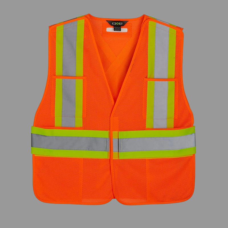 Load image into Gallery viewer, L01180 - Patrol - DISCONTINUED - Mesh Hi-Vis 5 Point Tear Away Vest - One Size