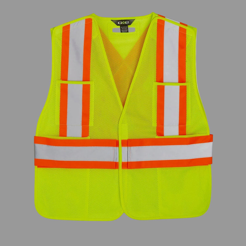 Load image into Gallery viewer, L01180 - Patrol - DISCONTINUED - Mesh Hi-Vis 5 Point Tear Away Vest - One Size