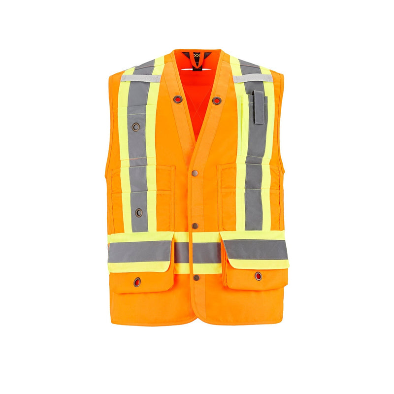 Load image into Gallery viewer, L01190 - Surveyor - Hi-Vis Surveyor’s Vest - Sized
