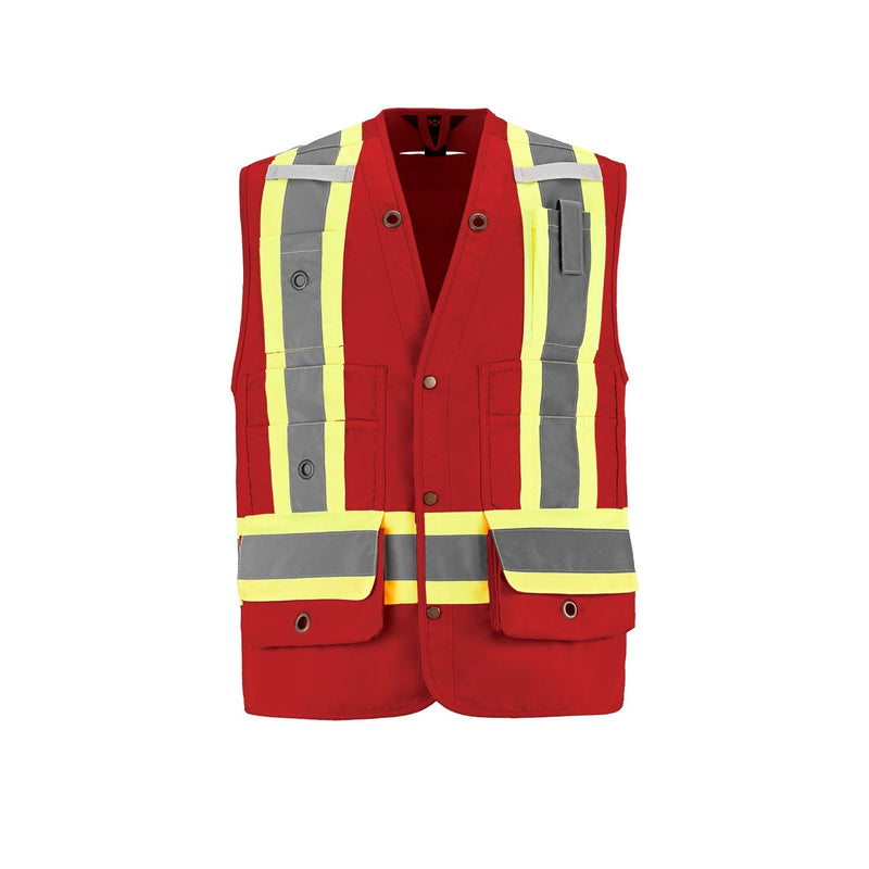 Load image into Gallery viewer, L01190 - Surveyor - Hi-Vis Surveyor’s Vest - Sized