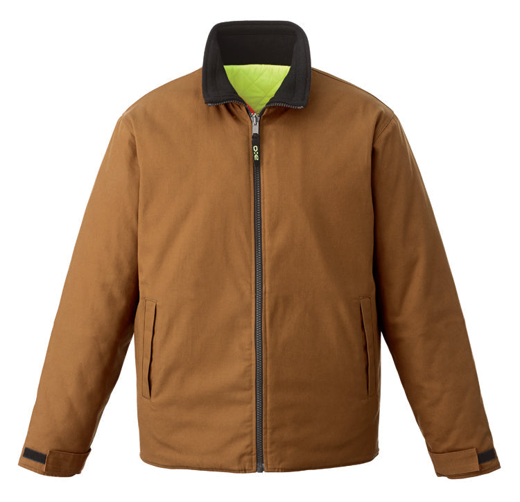 Load image into Gallery viewer, L01210 - Zircon - Cotton Canvas Reversible to Polyester Hi-Vis Insulated Jacket
