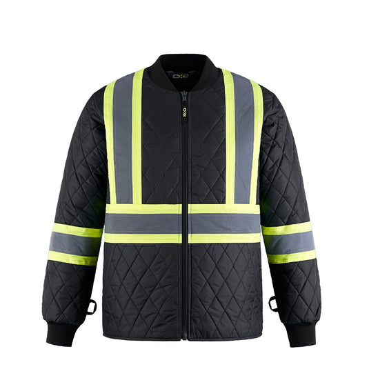 L01277 - Peterbuilt - Hi-Vis 3 in 1 Bomber Jacket w/ Detachable Hood