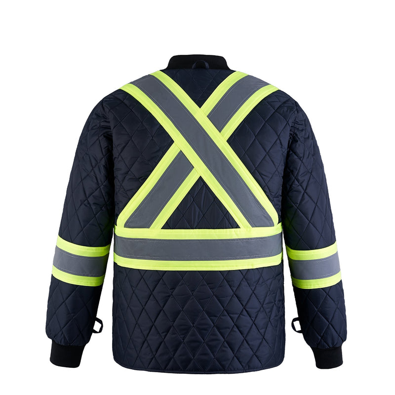 Load image into Gallery viewer, L01277 - Peterbuilt - Hi-Vis 3 in 1 Bomber Jacket w/ Detachable Hood