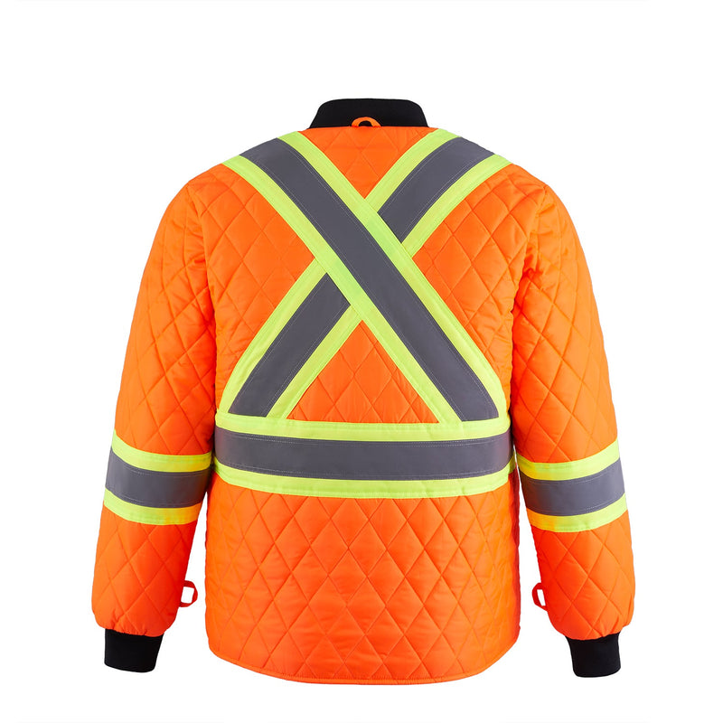 Load image into Gallery viewer, L01277 - Peterbuilt - Hi-Vis 3 in 1 Bomber Jacket w/ Detachable Hood
