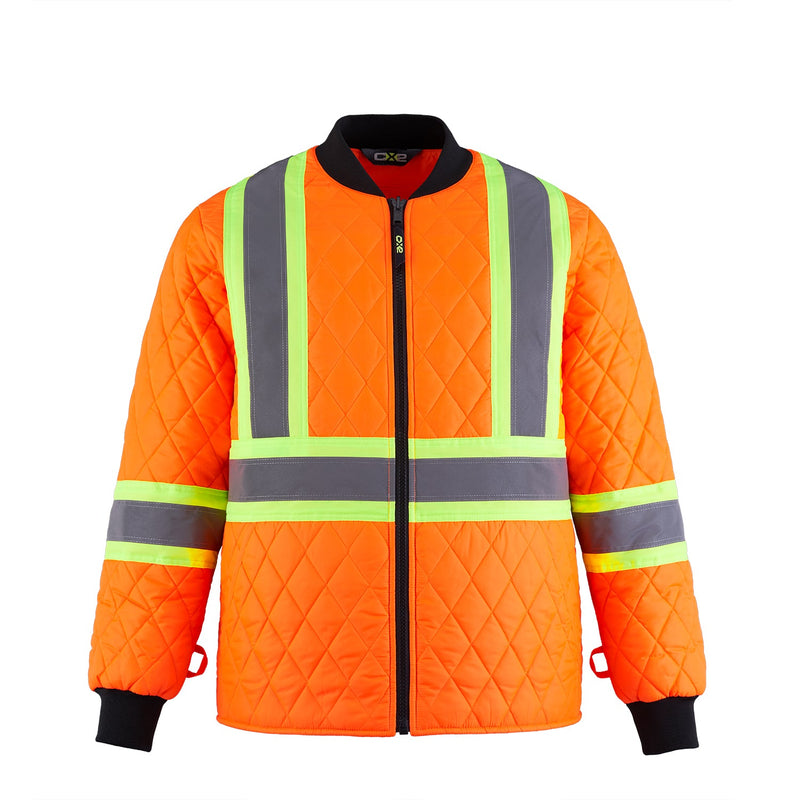 Load image into Gallery viewer, L01277 - Peterbuilt - Hi-Vis 3 in 1 Bomber Jacket w/ Detachable Hood
