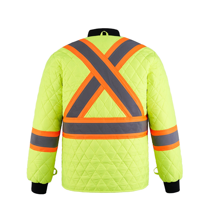 Load image into Gallery viewer, L01277 - Peterbuilt - Hi-Vis 3 in 1 Bomber Jacket w/ Detachable Hood