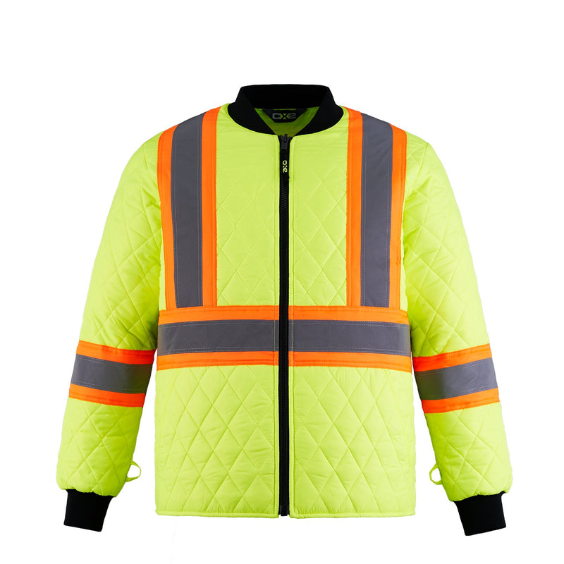 Load image into Gallery viewer, L01277 - Peterbuilt - Hi-Vis 3 in 1 Bomber Jacket w/ Detachable Hood
