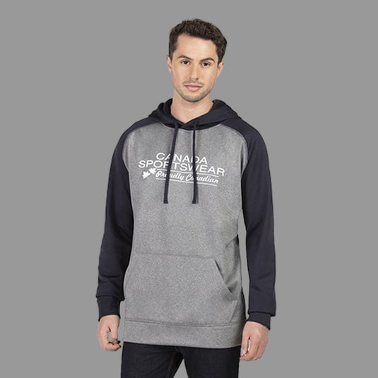 L01630 - Oakland - DISCONTINUED Adult Polyester Pullover Hooded Sweatshirt