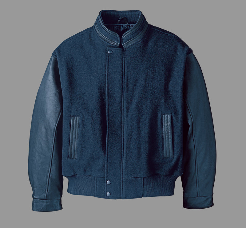 Chargez l'image dans la visionneuse de la galerie, L0227Y - DISCONTINUED - Youth Melton & Leather Jacket