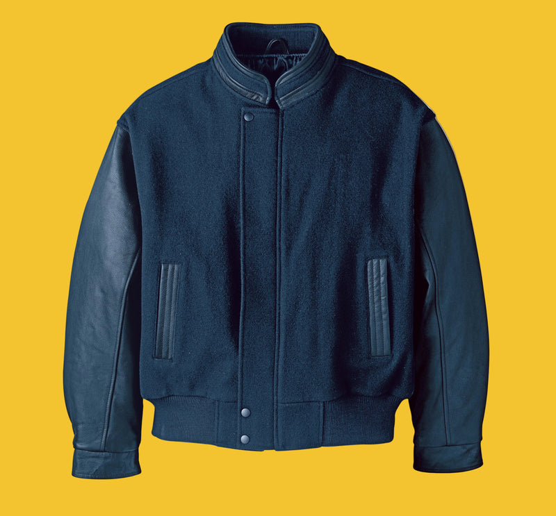 Chargez l'image dans la visionneuse de la galerie, L0227Y - DISCONTINUED - Youth Melton & Leather Jacket