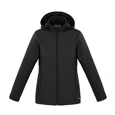 Load image into Gallery viewer, L03171 - Hurricane - Ladies Insulated Softshell Jacket w/ Detachable Hood