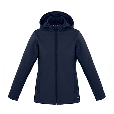 Load image into Gallery viewer, L03171 - Hurricane - Ladies Insulated Softshell Jacket w/ Detachable Hood