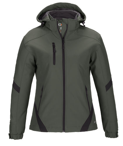 L03201 - Typhoon - Blouson Softshell Isolé avec Capuchon Amovible pour Femme