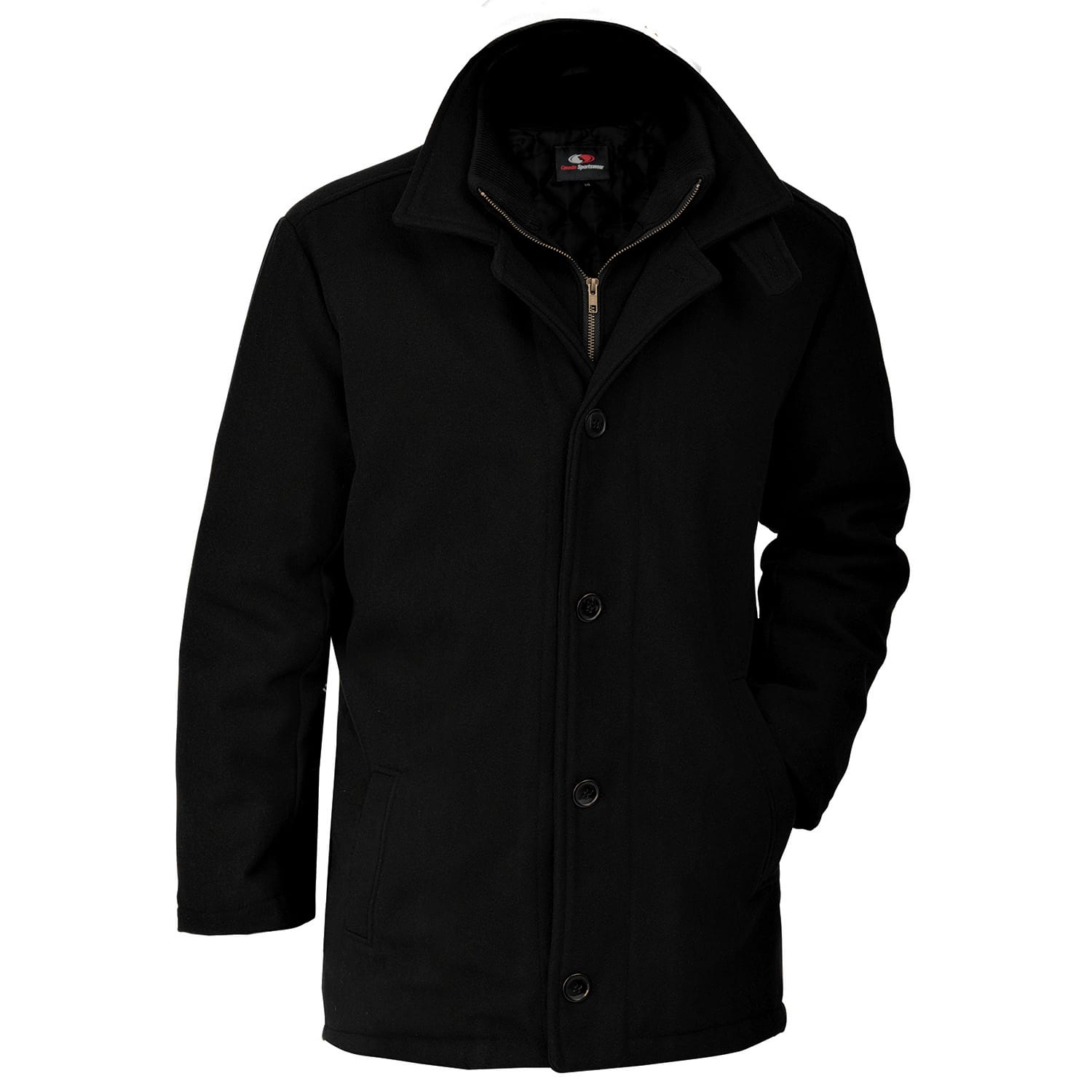 L0329Y - Bayside - Youth Melton Insulated Peacoat – Canada