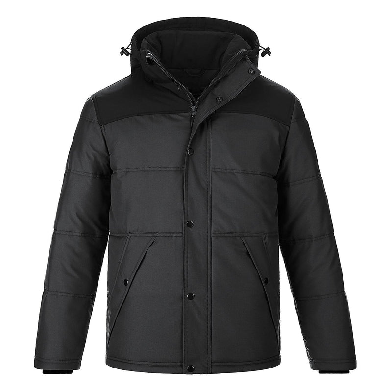 Load image into Gallery viewer, L06025 - Nunavut - Men's Puffy Coat w/ Detachable Hood