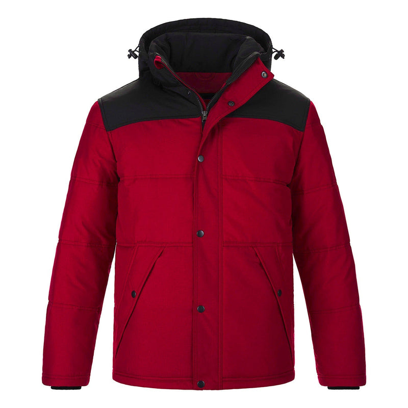 Load image into Gallery viewer, L06025 - Nunavut - Men's Puffy Coat w/ Detachable Hood