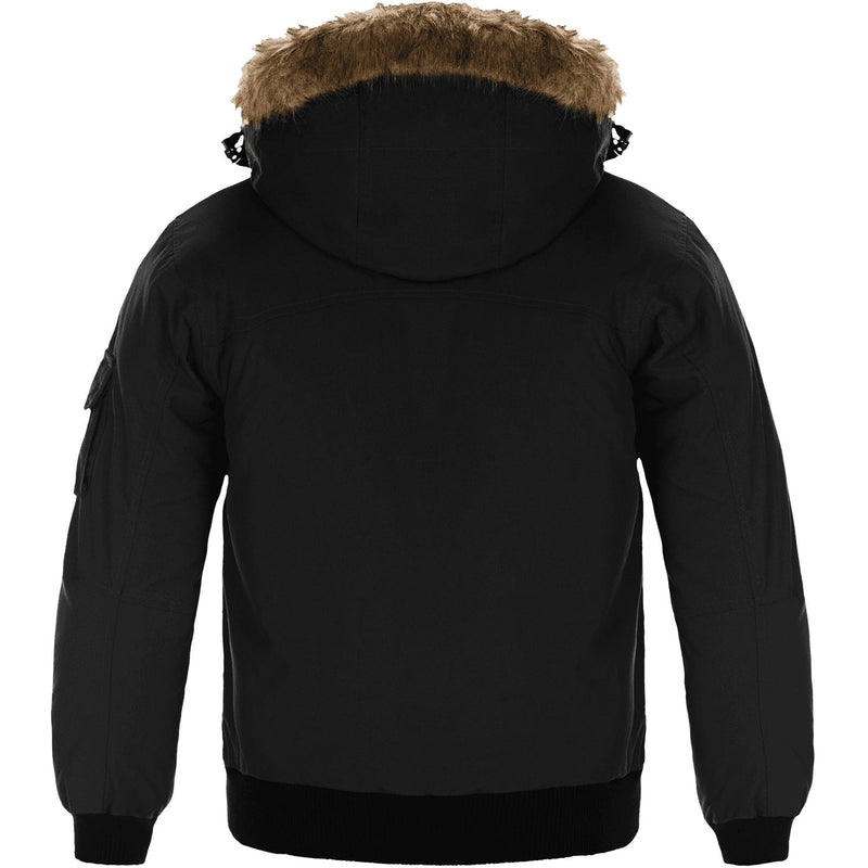 Load image into Gallery viewer, L06075 - Intense - Men's Cold Weather Bomber Jacket w/ Detachable Hood