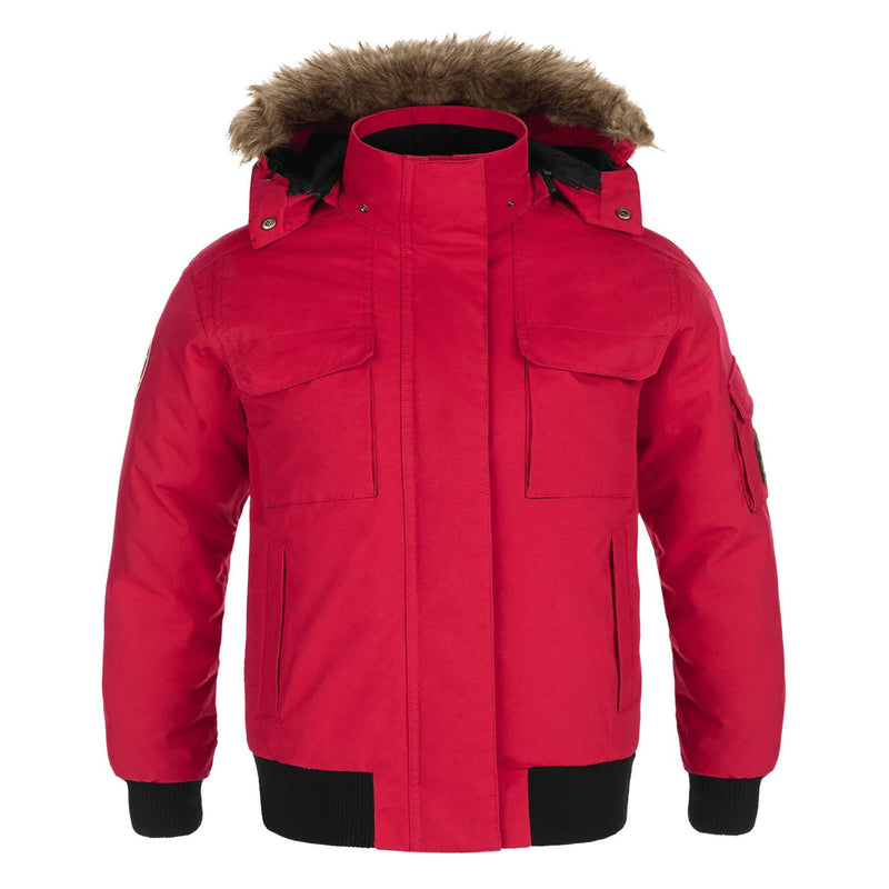 Load image into Gallery viewer, L06076 - Intense - Ladies Cold Weather Bomber Jacket w/ Detachable Hood