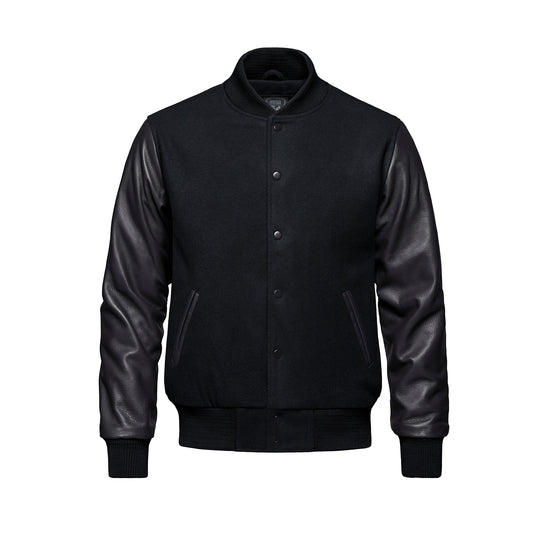 L06085 - Varsity - Melton and Leather Varsity Jacket